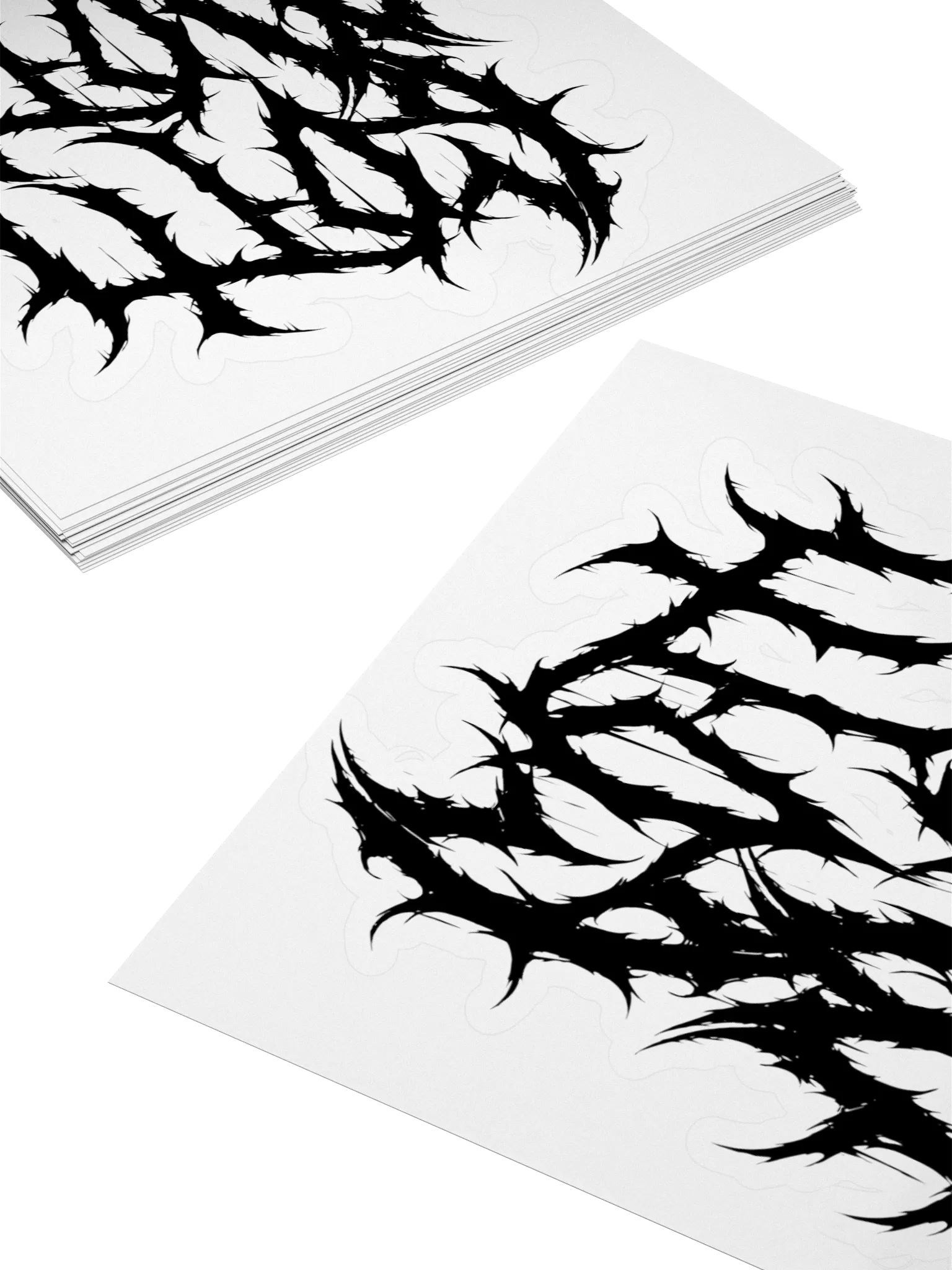 Goth Moth Sticker product image (4)
