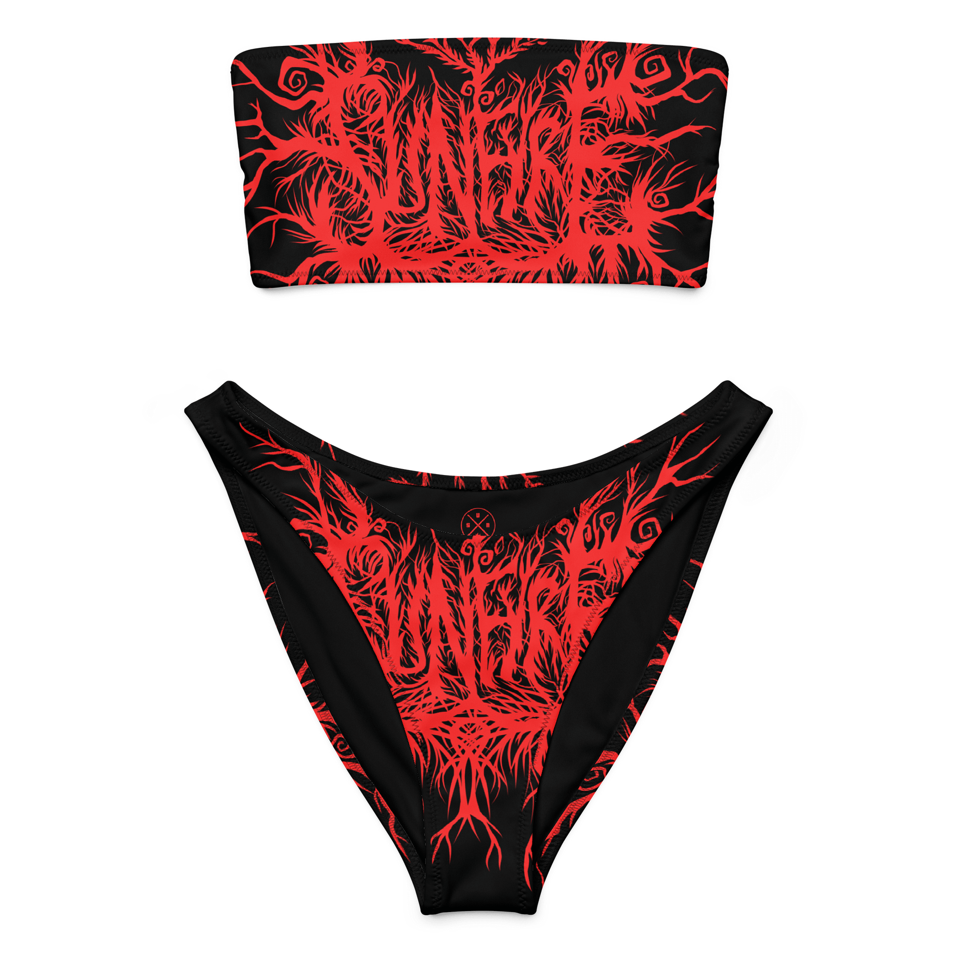 Sunfyre Red Metal Logo Bikini product image (1)