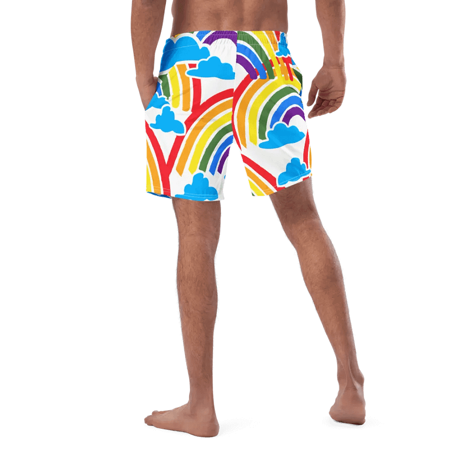 Rainbow Delight Swim Trunks product image (5)