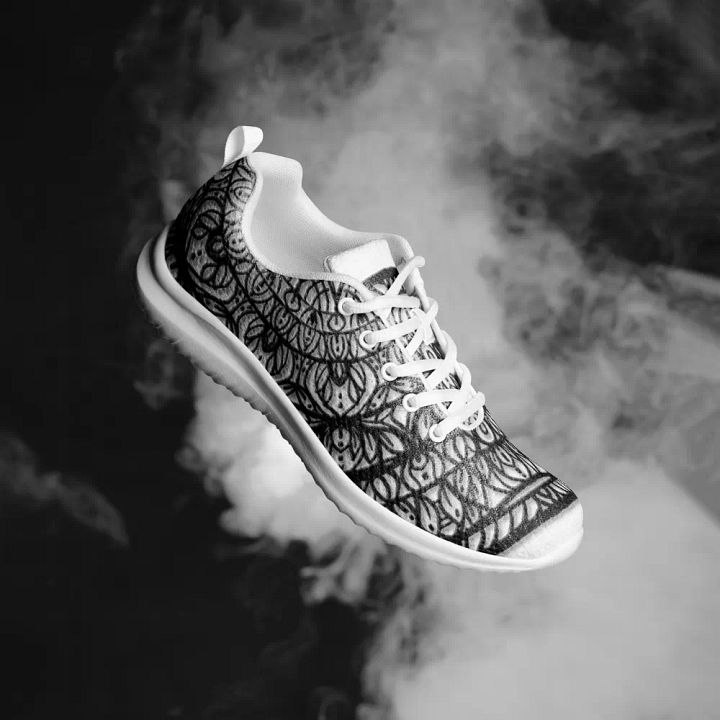 Mandala Medallion Women's Athletic Shoes product image (2)