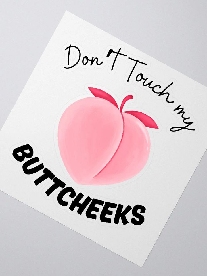 Buttcheeks Sticker product image (2)
