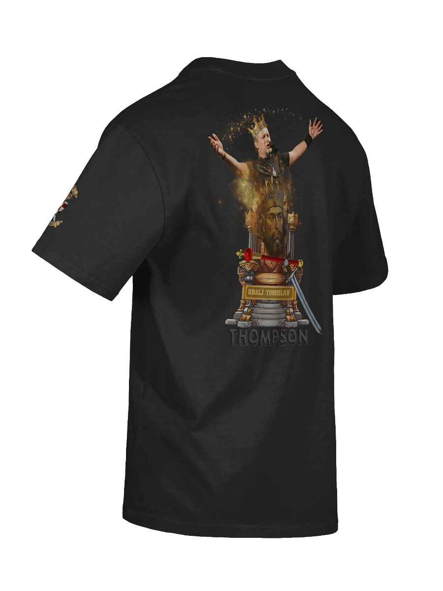 Royal Heritage Checkered Shield T-Shirt Thompson King Tomislav product image (8)