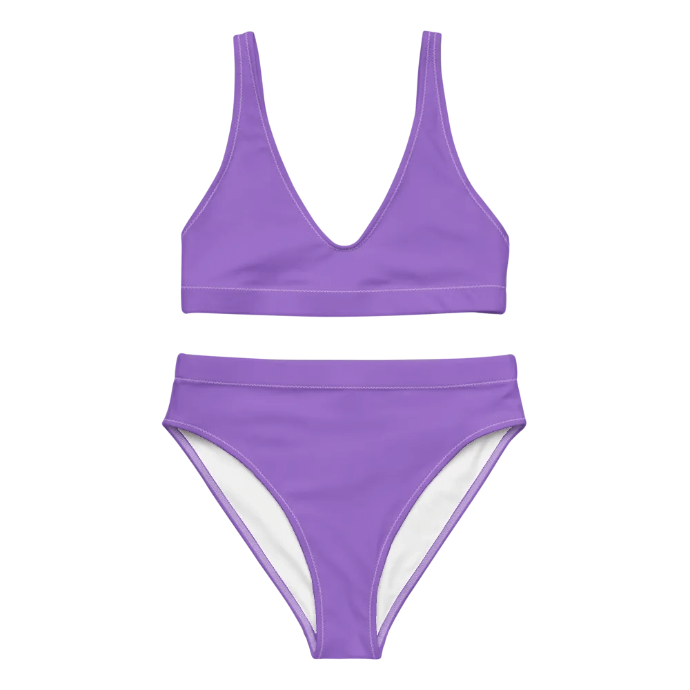 Plain Color Amethyst Bikini Set product image (5)
