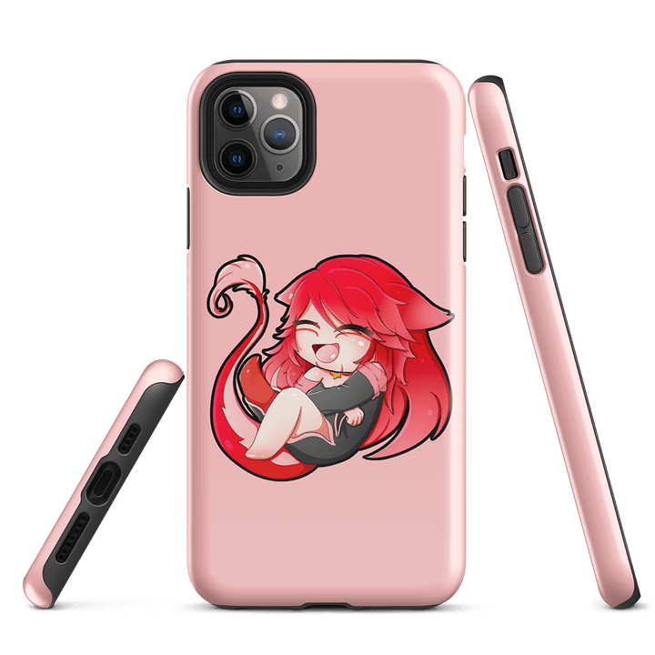 Pink Chibi iPhone Case product image (3)
