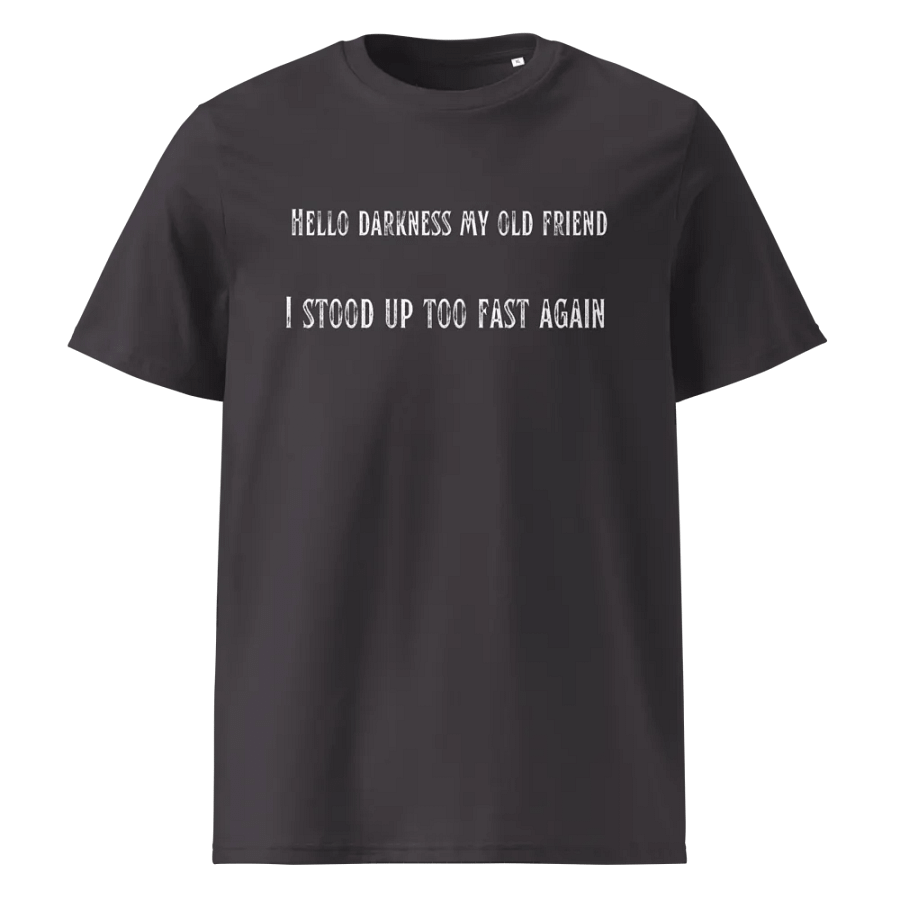 Hello Darkness My Old Friend, Tee product image (5)