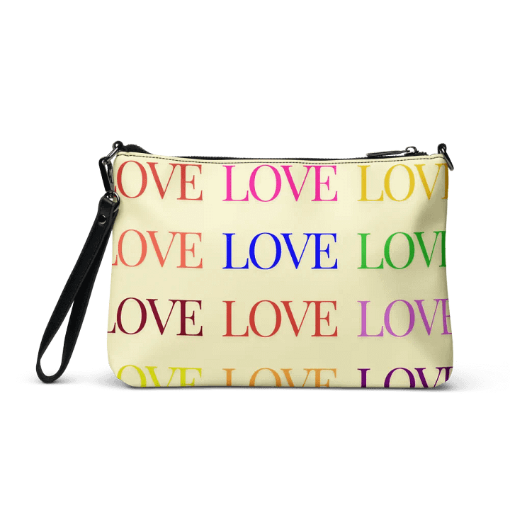 Love Grid All-Over Crossbody Bag product image (2)