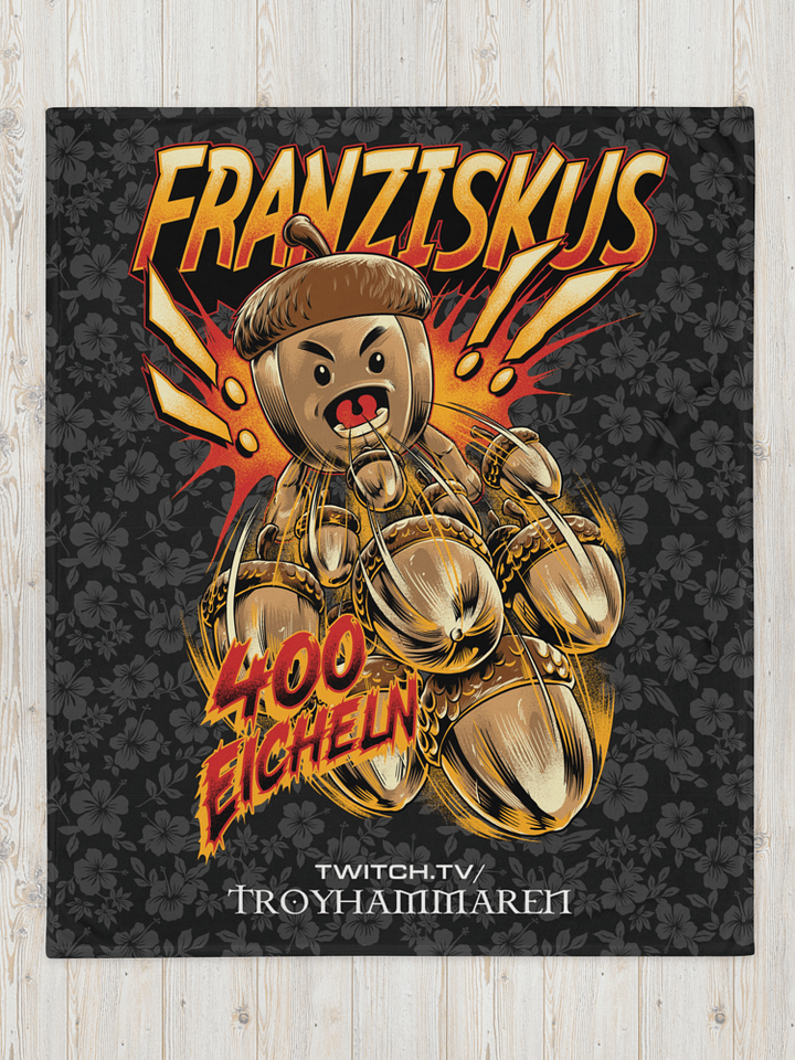 Kuscheldecke: Franziskus / 400 Eicheln product image (1)