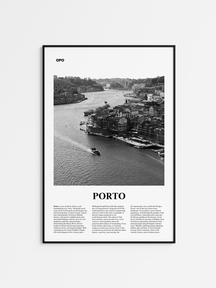 Porto 01 Newspaper Poster product image (1)