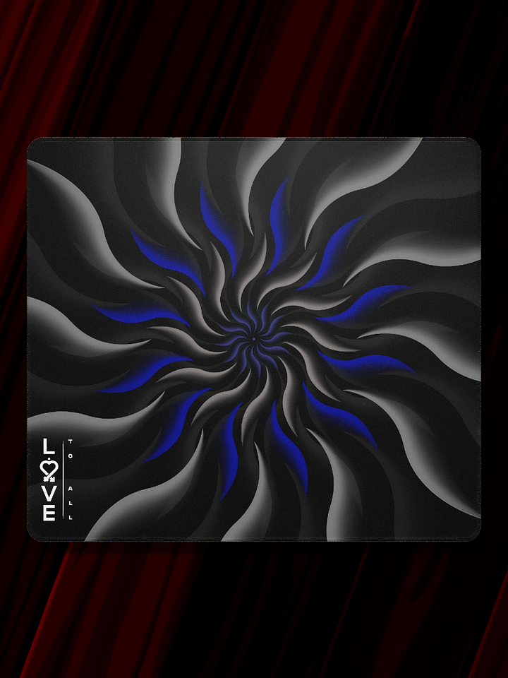 Blue Mandala Large Mousepad product image (1)