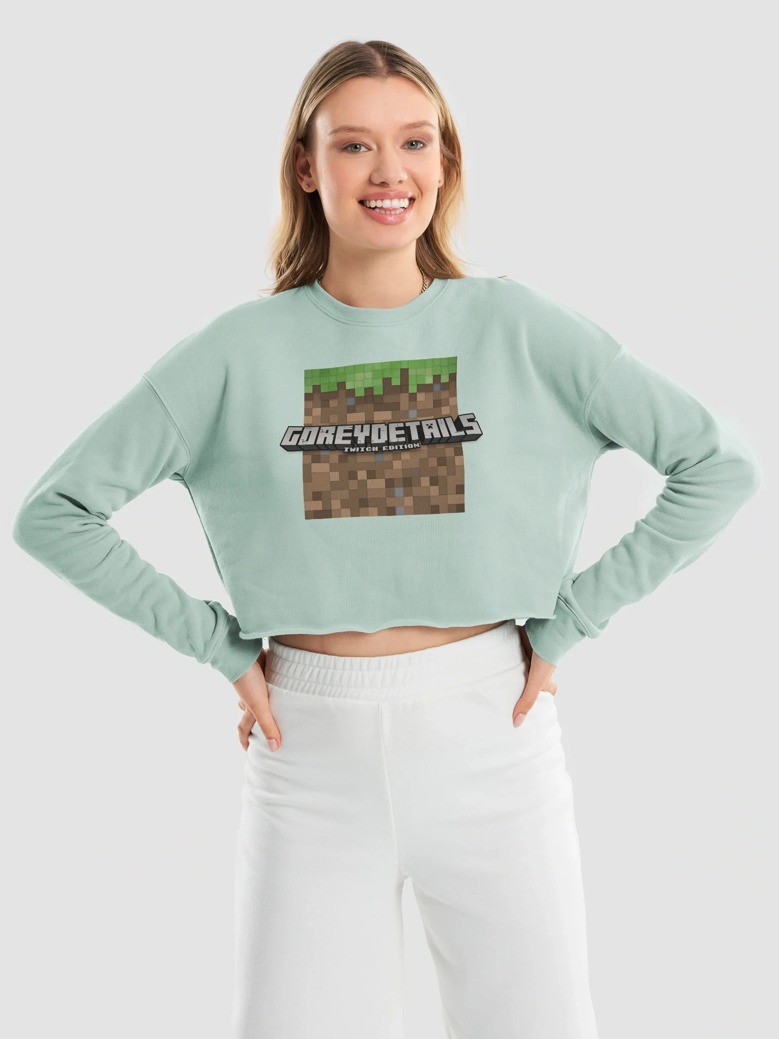 Dig it! - Bella+Canvas Women's Fleece Crop Sweatshirt product image (25)