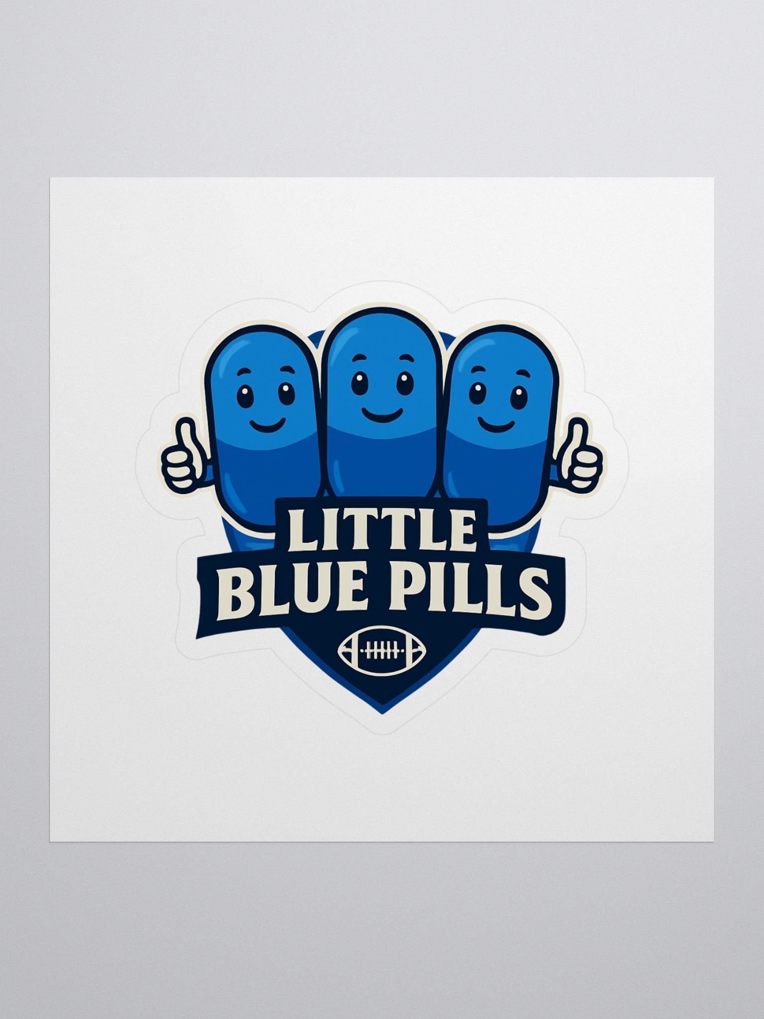 Little Blue Pills - Sticker product image (1)