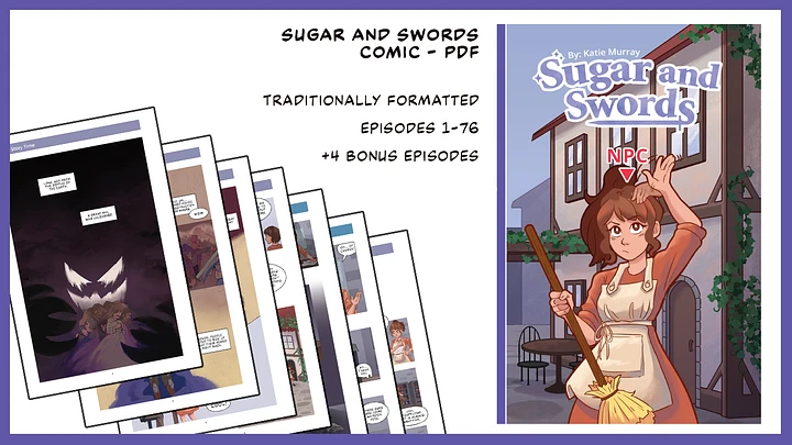 Sugar and Swords Comic PDF product image (2)