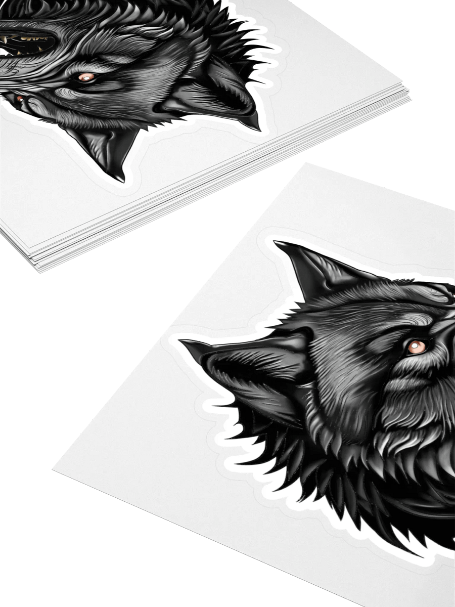 Wild Torment Kiss-Cut Stickers - Wolf product image (4)