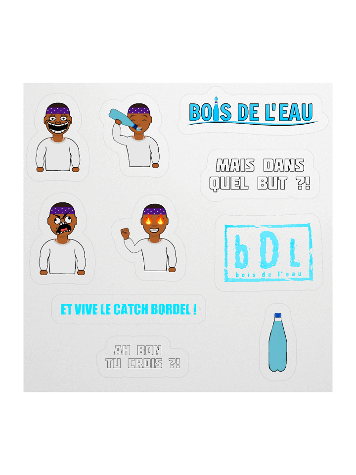 Mini Stickers "bois de l'eau" collectors product image (1)