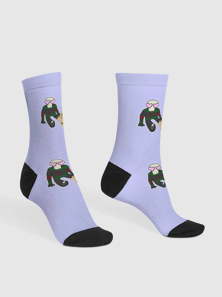 Skull LOVES Waffles Socks product image (1)