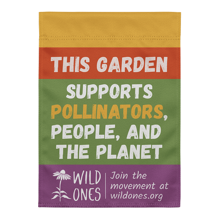 Pollinators, People, and the Planet (Garden Flag) product image (1)