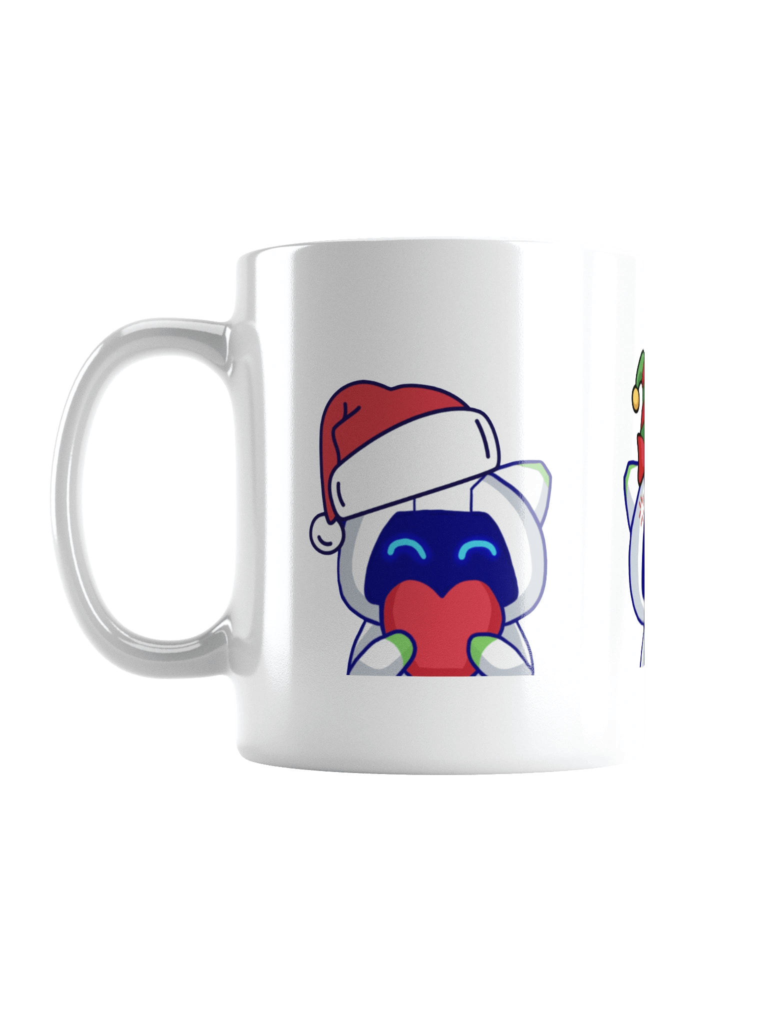 Techyries Christmas Catbot Mug product image (1)