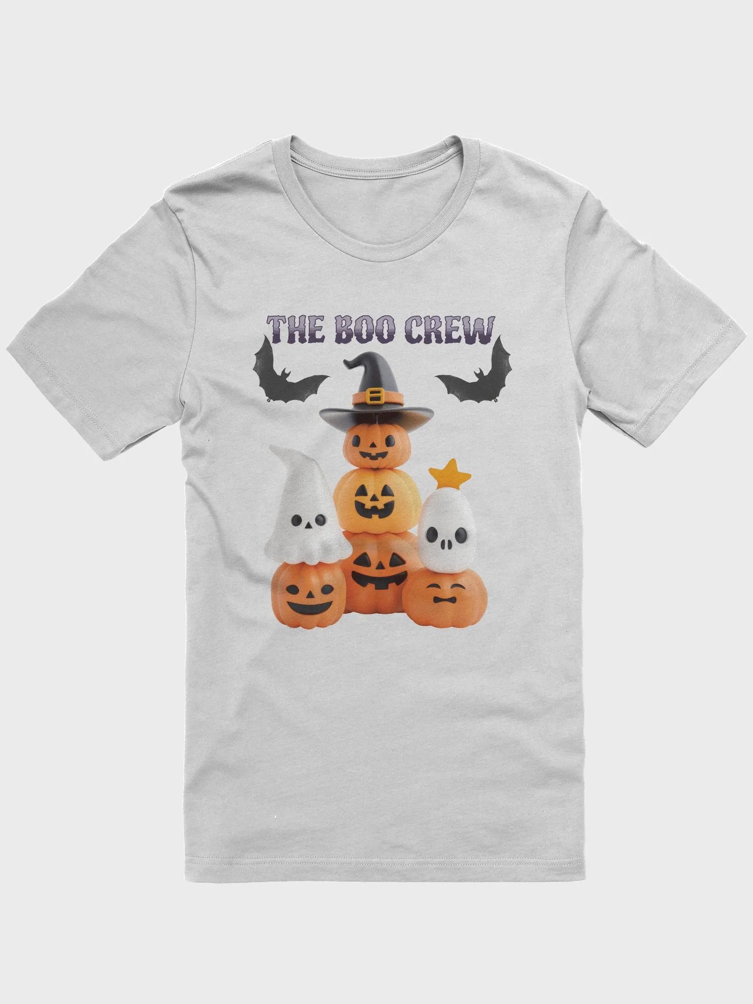 Boo Crew Ghosts Halloween T-Shirt product image (6)