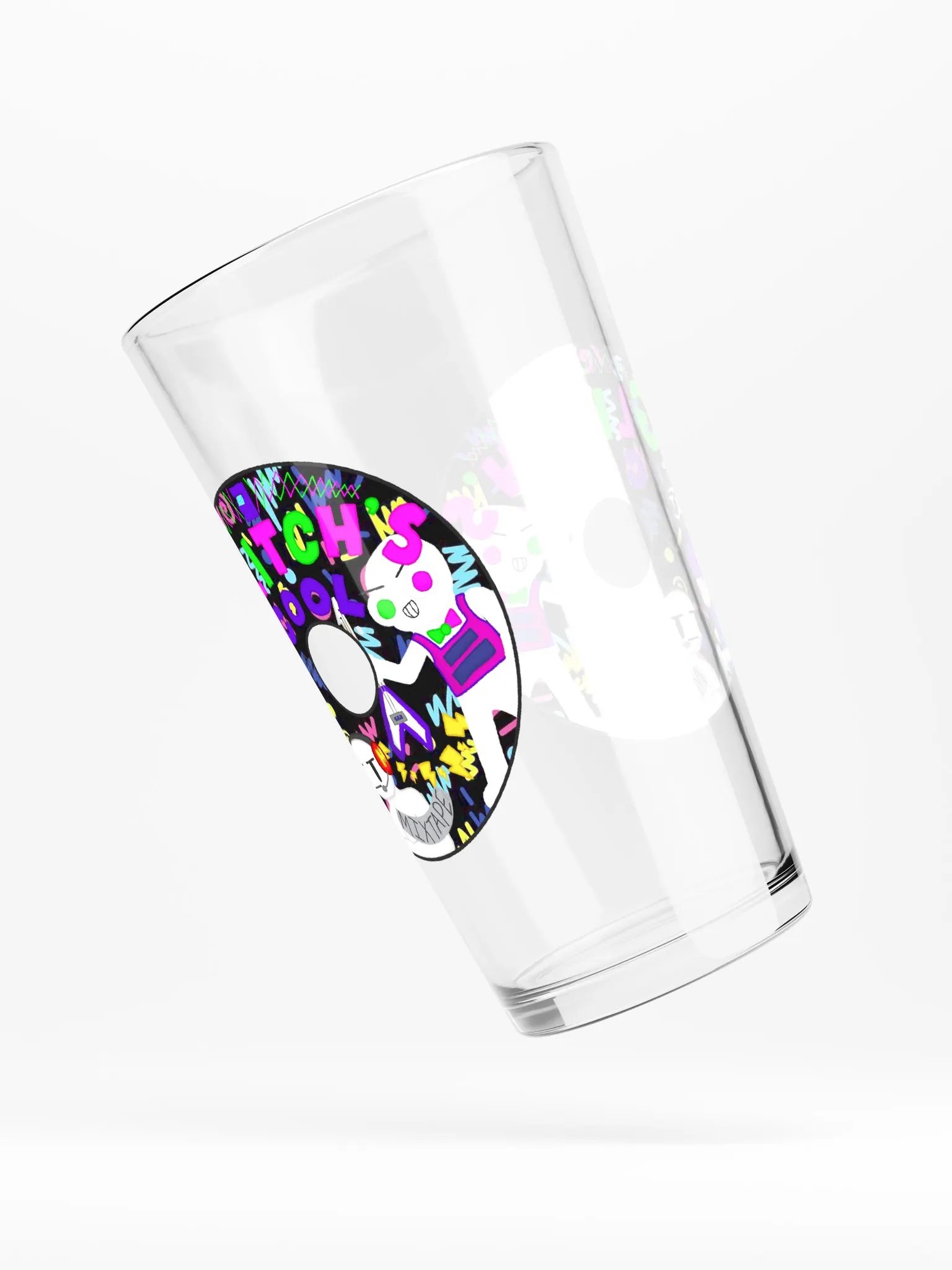 Glitchcade’s Cool Mixtape Glass product image (2)