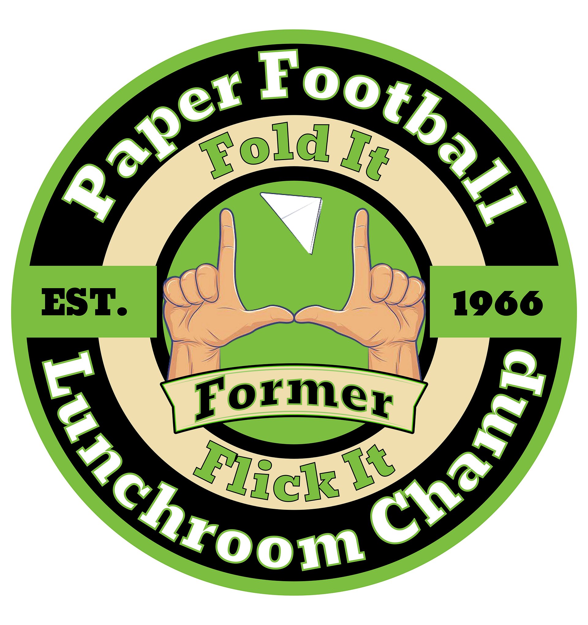 Former Paper Football Lunchroom Champ product image (2)