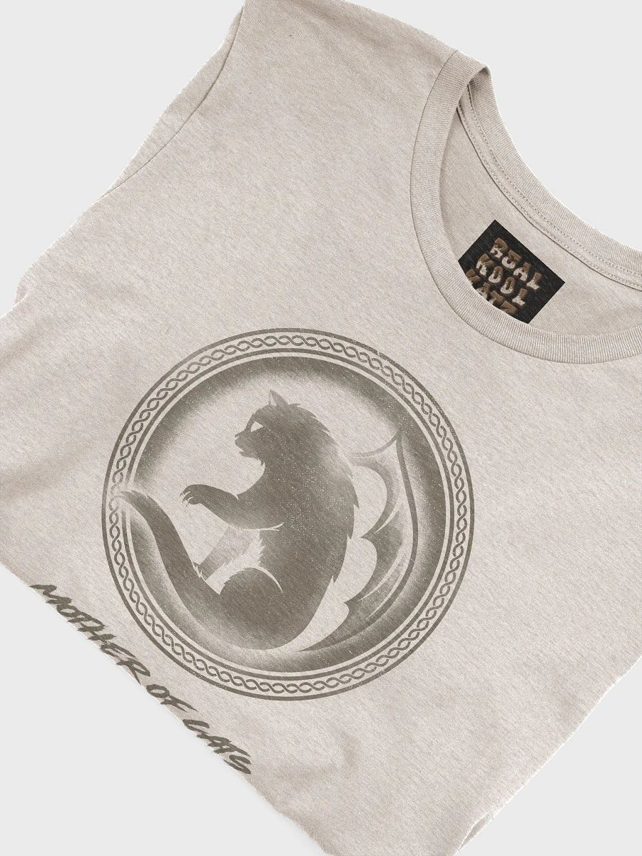 Mother Of Cats Beige/White TShirt product image (4)