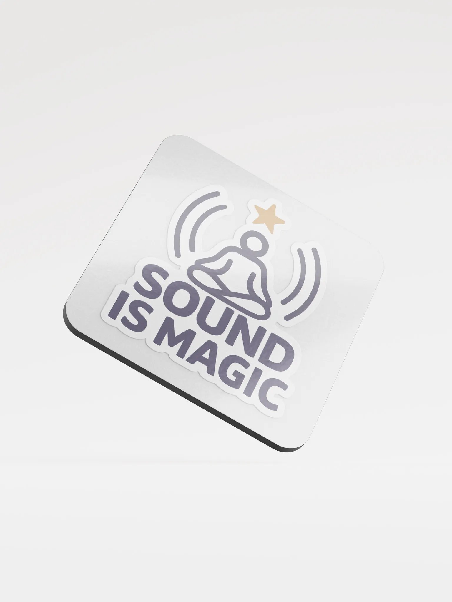 SOUND IS MAGIC — Energy Resonance Coaster product image (1)