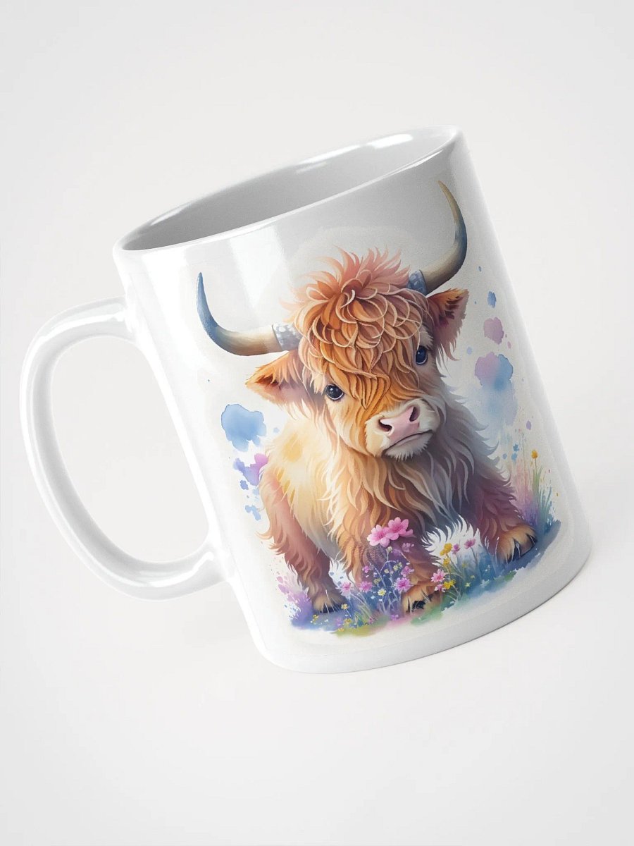 Highland Cow Watercolor Mug product image (5)