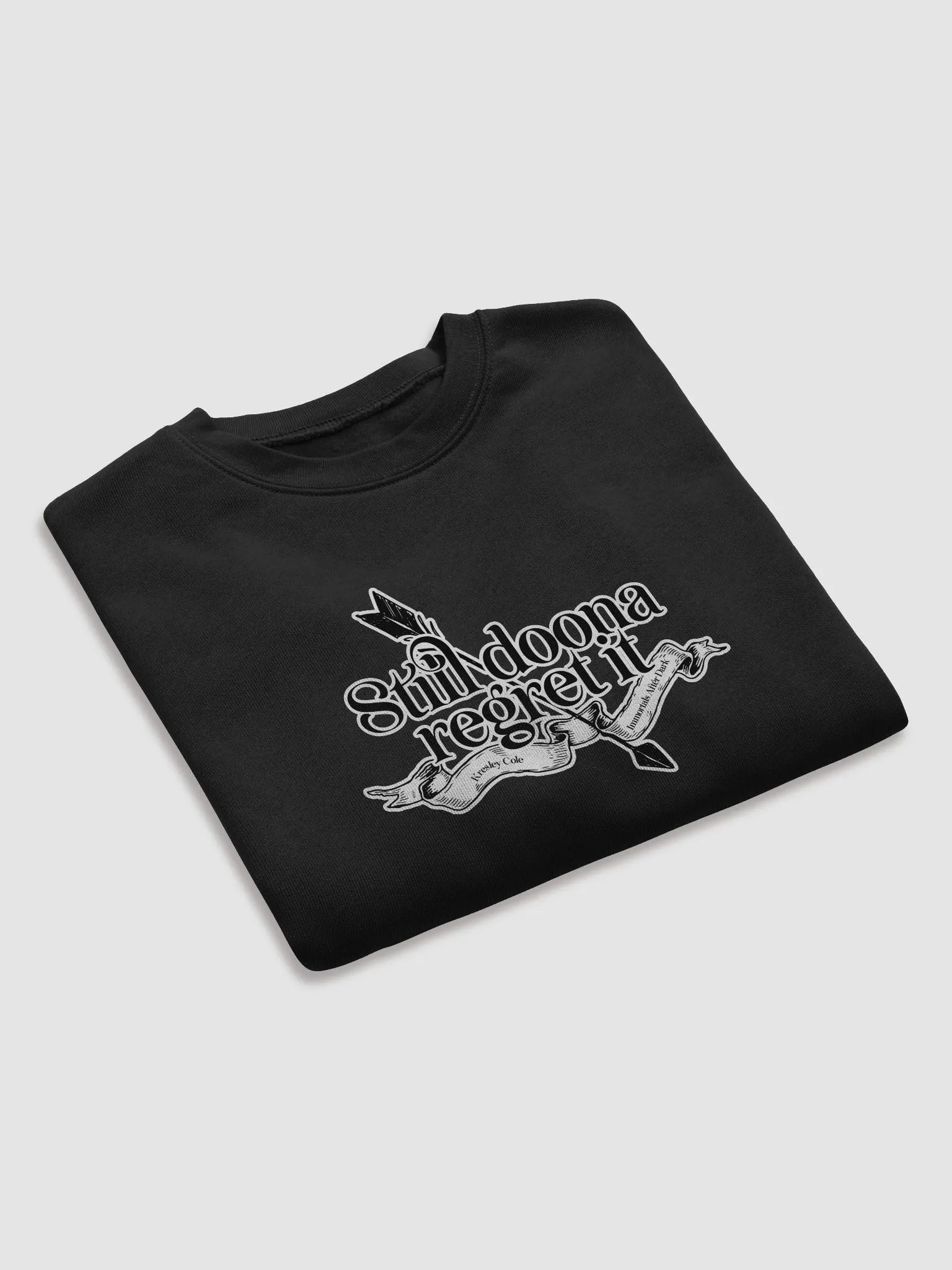 Still Doona Regret It Crop Sweatshirt product image (7)