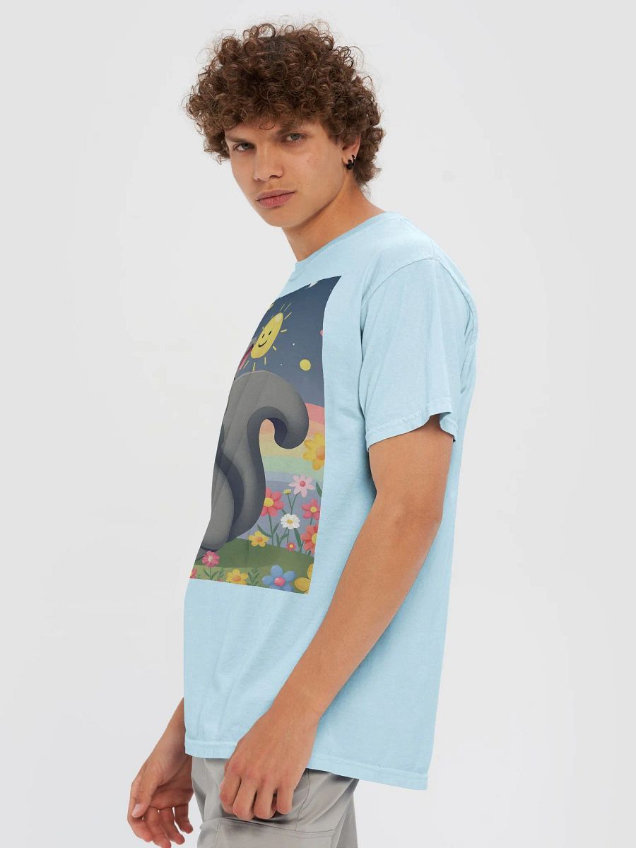 Vintage Comfort: Garment-Dyed Cotton T-Shirt product image (6)