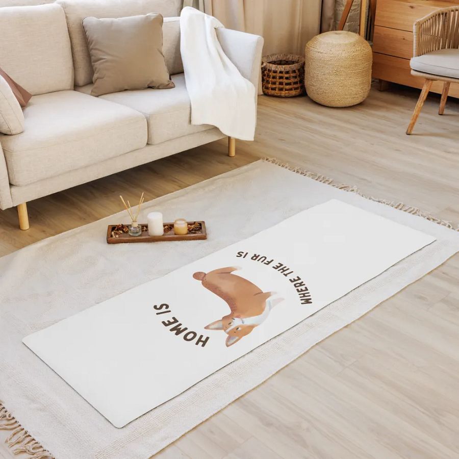 Home Is Where the Fur Is – Pet Lover’s Yoga Mat product image (8)