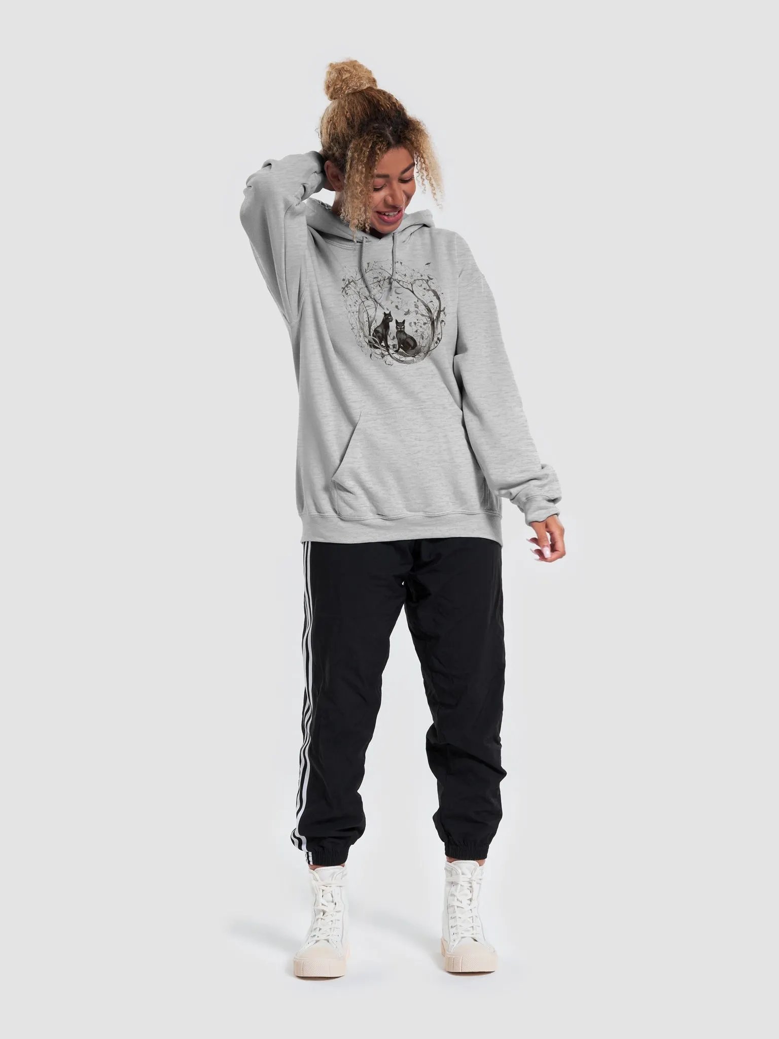 Whiskers In The Trees Hoodie product image (47)