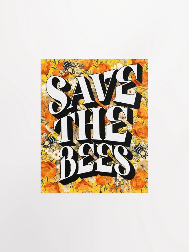 Save the bees print product image (4)