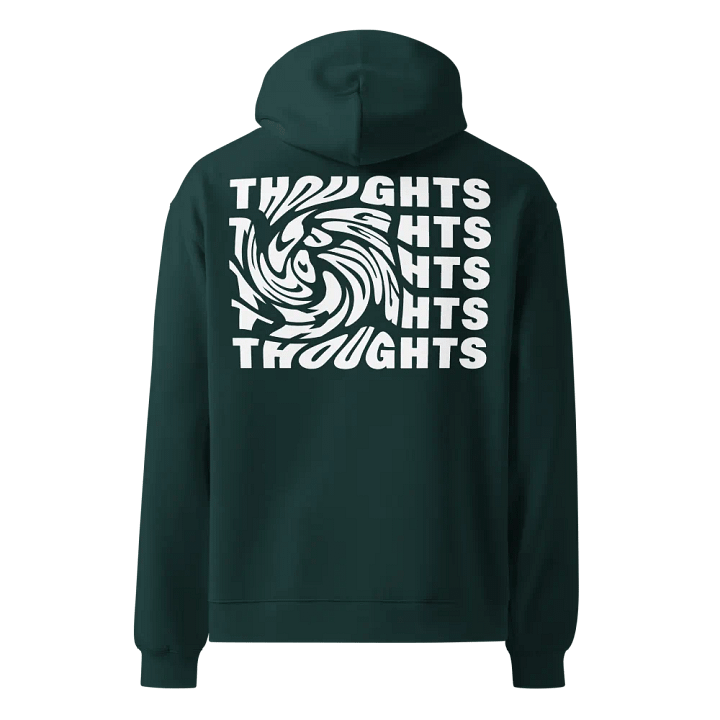 Thoughts Oversized Back Graphic White Text product image (1)