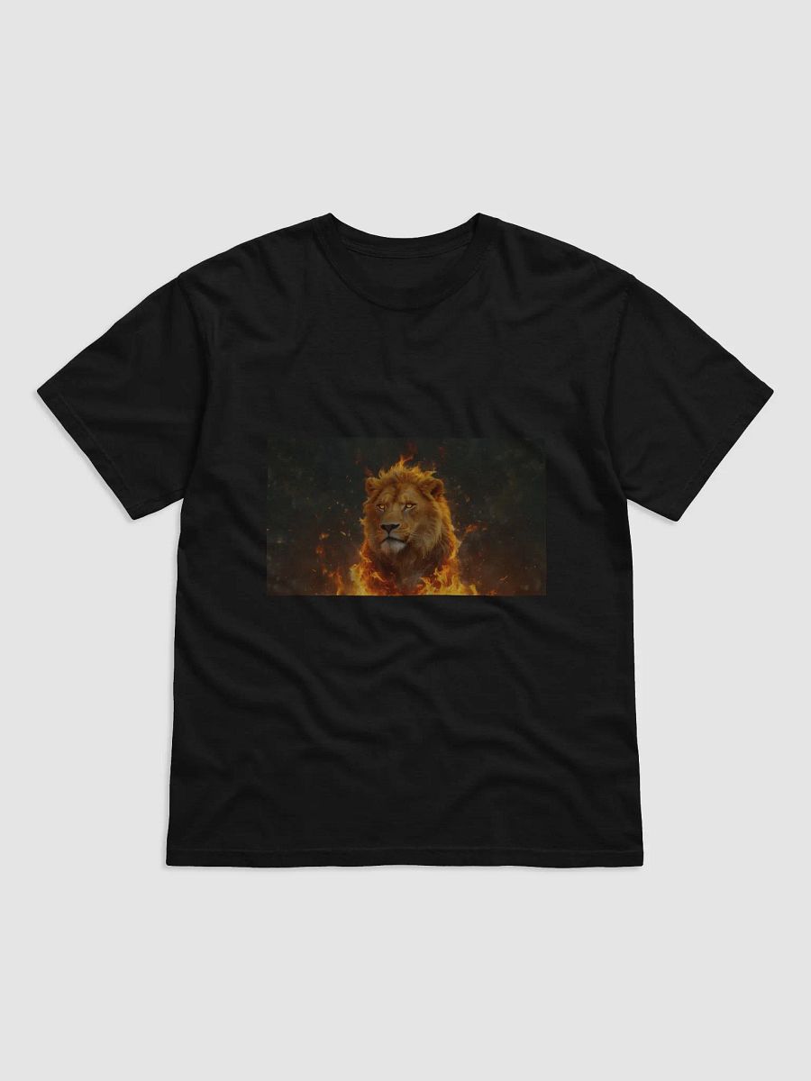 Majestic Lion Fire Artwork T-Shirt product image (2)