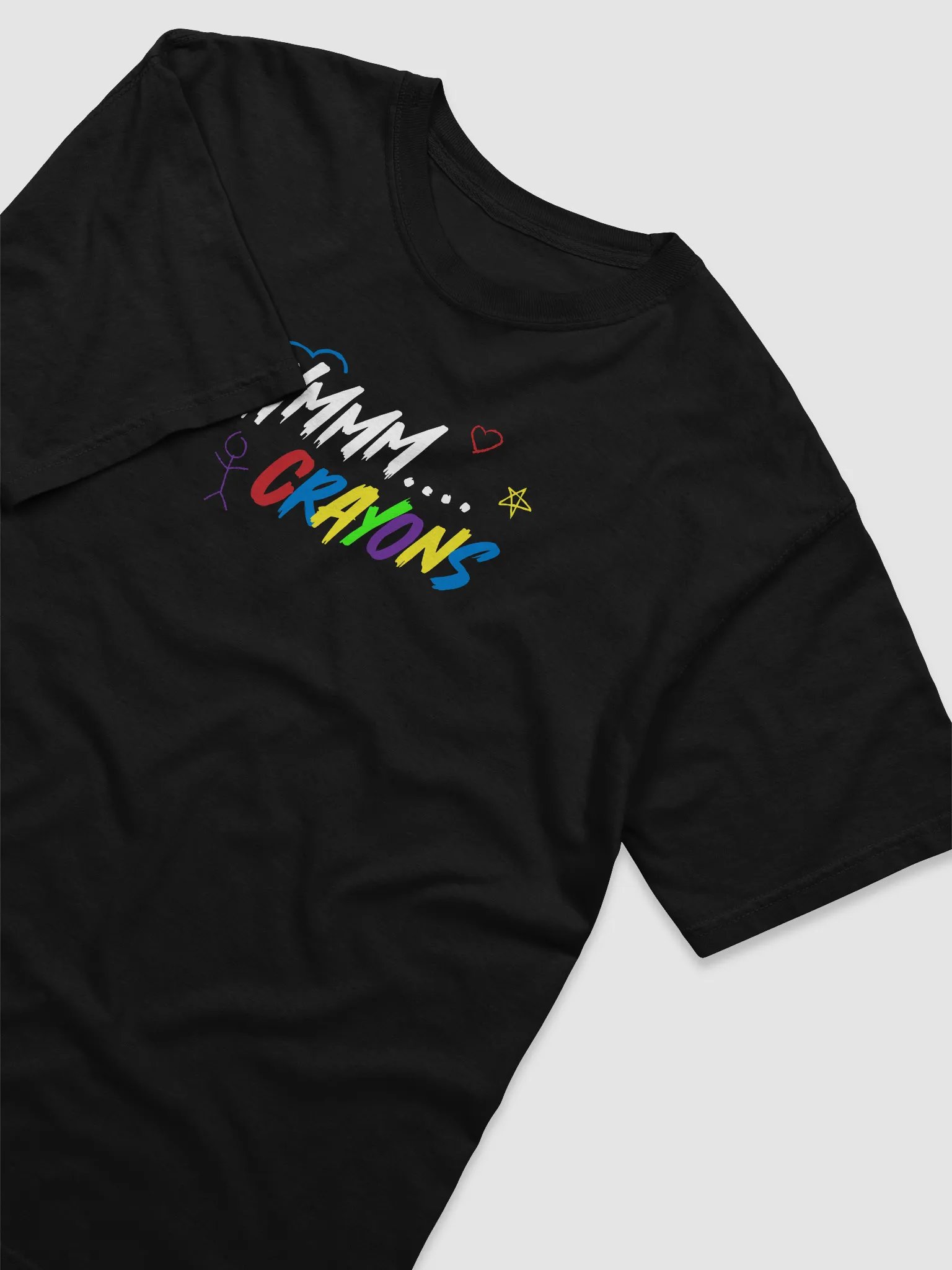 Titan8Crayon Hmmm Crayons Heavyweight T-Shirt product image (3)