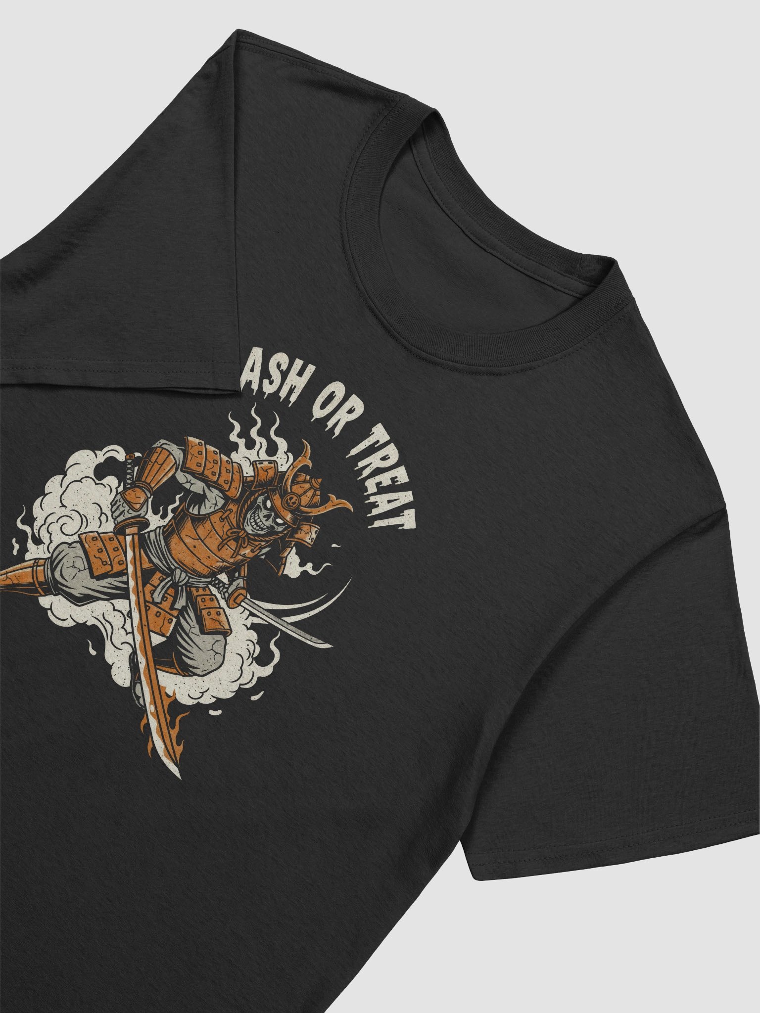 Halloween Samurai Skeleton T-shirt product image (2)