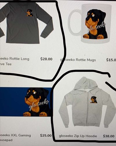 Zip up hoodies and long sleeves available now! I should have a bit of a clip dump coming up soon so stay tuned! 

https://mer...