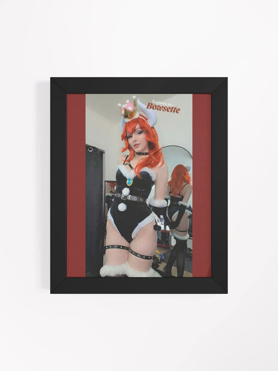 Winter Bowsette Cosplay Poster V2 product image (4)