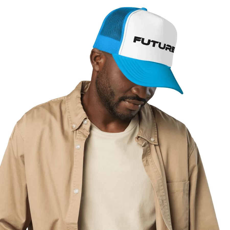Future Dodgeball Club Foam Trucker Hat (Dark) product image (6)