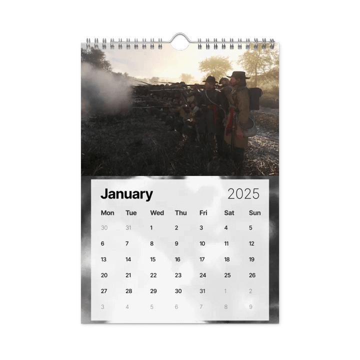War of Rights 2025 Calendar product image (2)