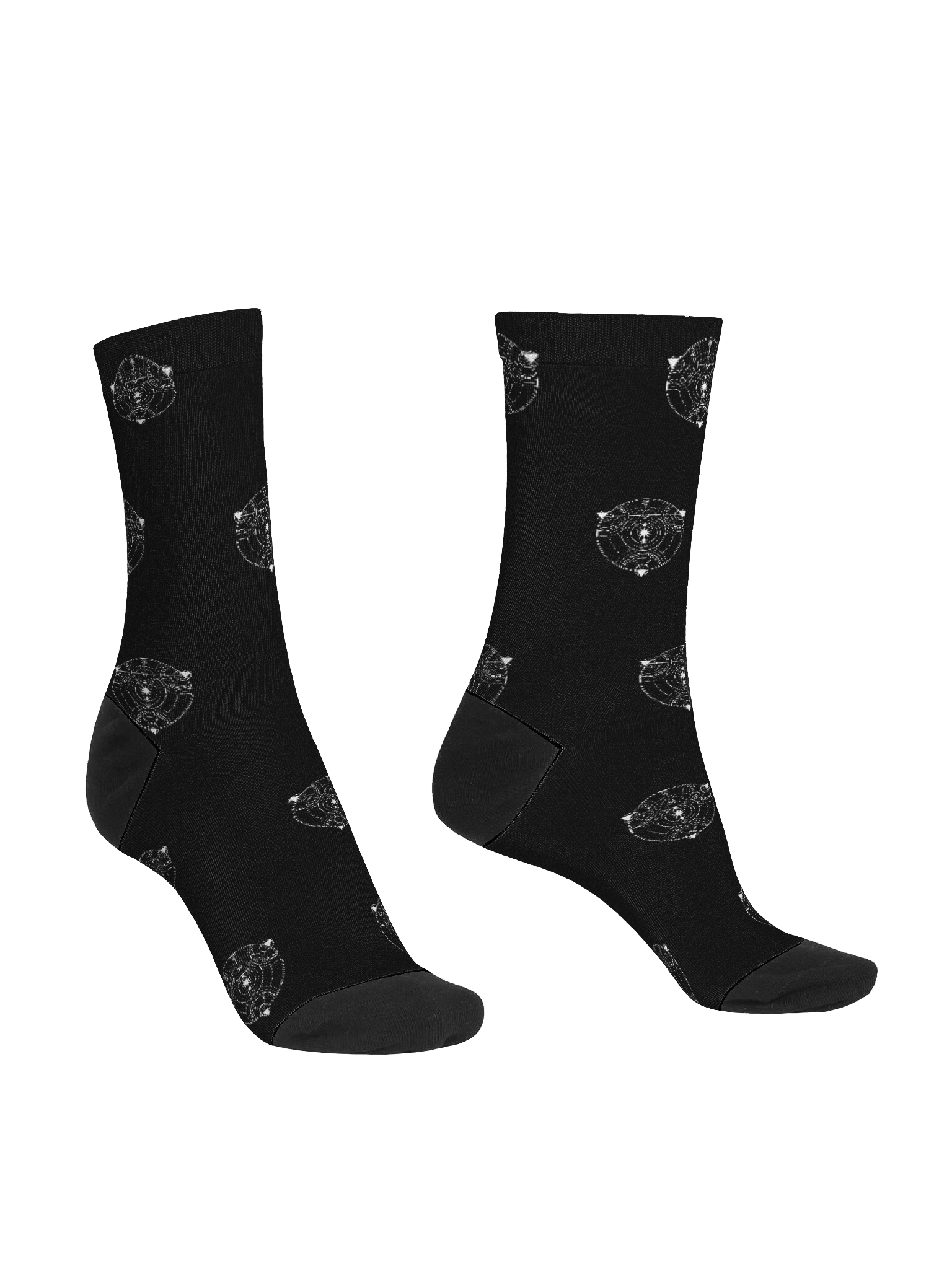 Vertigo Radio Live Logo Only Socks: Vector Edition product image (3)