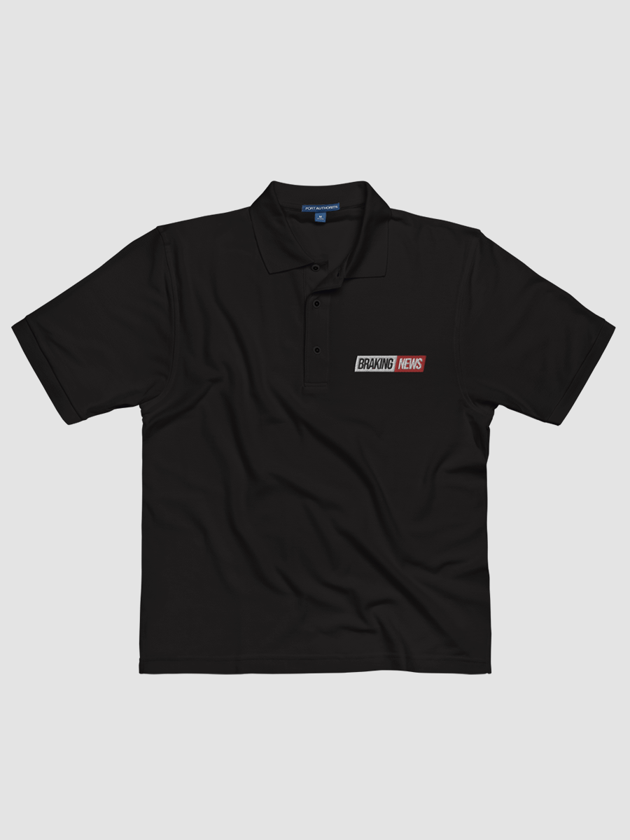 braking news polo shirt product image (4)