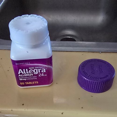 #TIL  if you have no kids in the house, and #childproof caps are a problem, you can just pop the top of the cap off ava it's ...