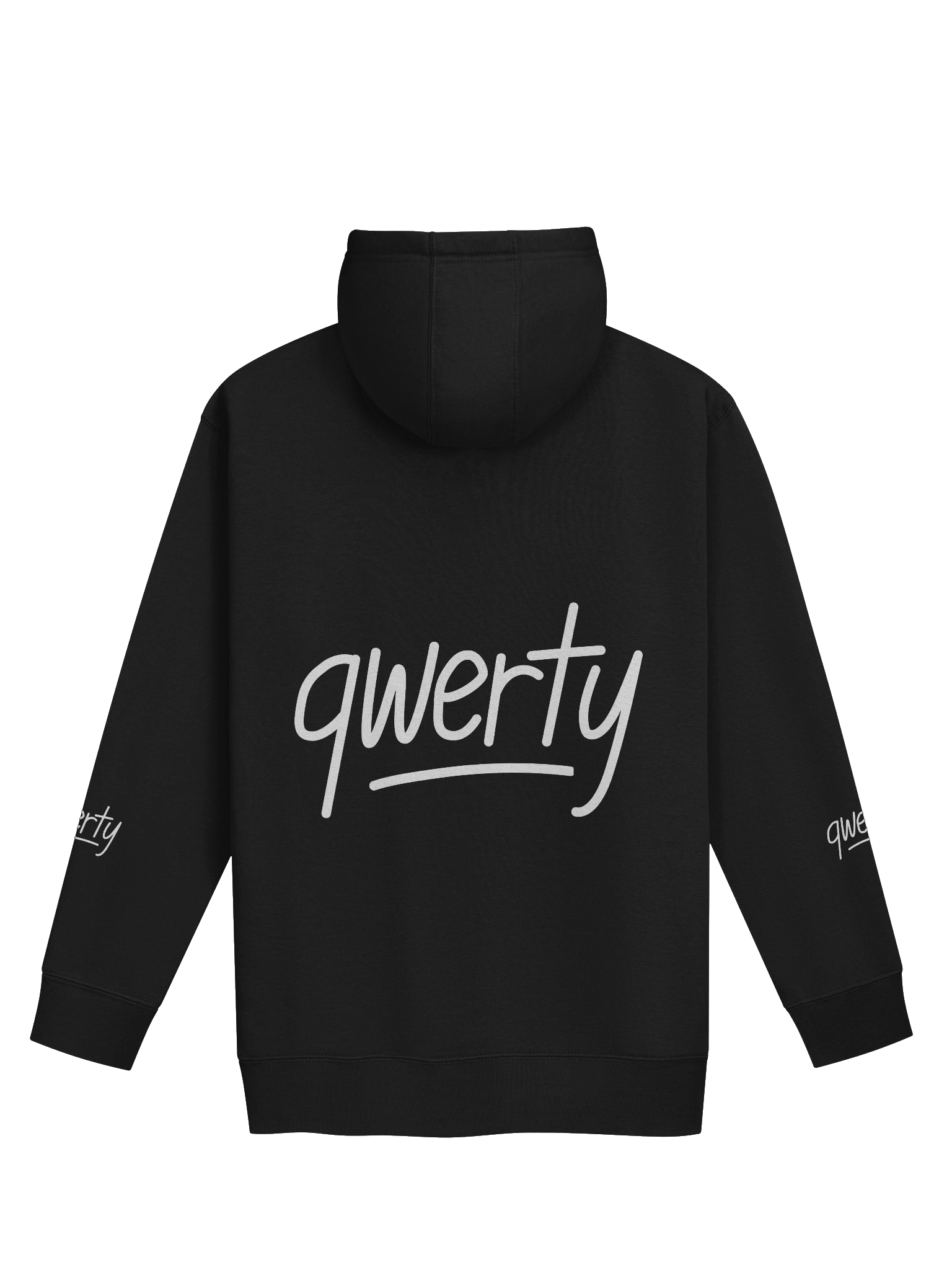 qwerty Hoodie (black) product image (2)