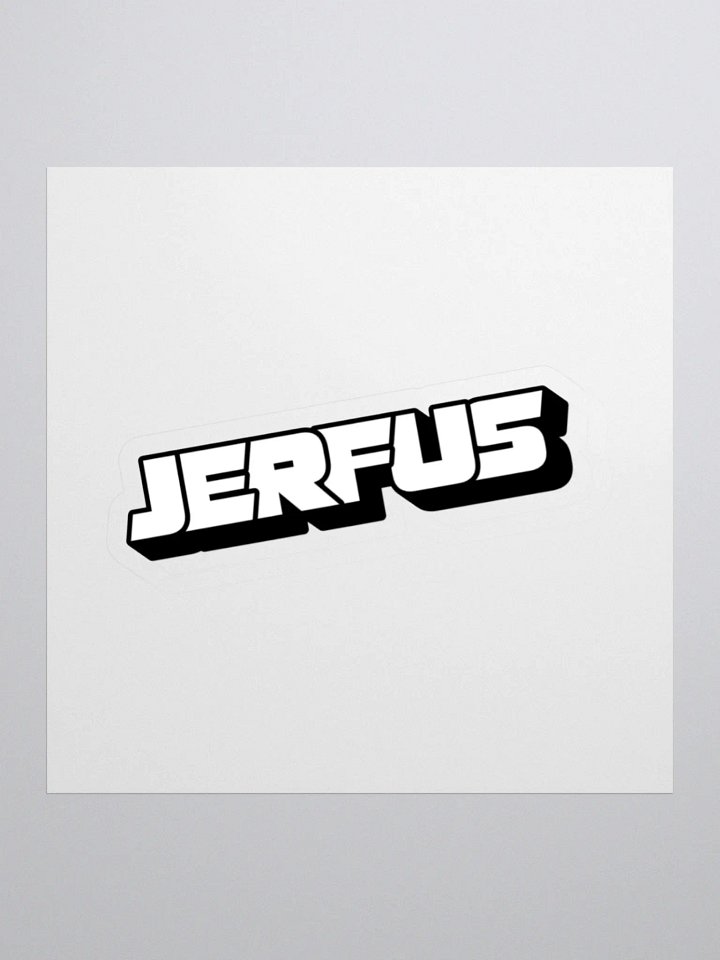 Jerfus Logo Sticker product image (1)