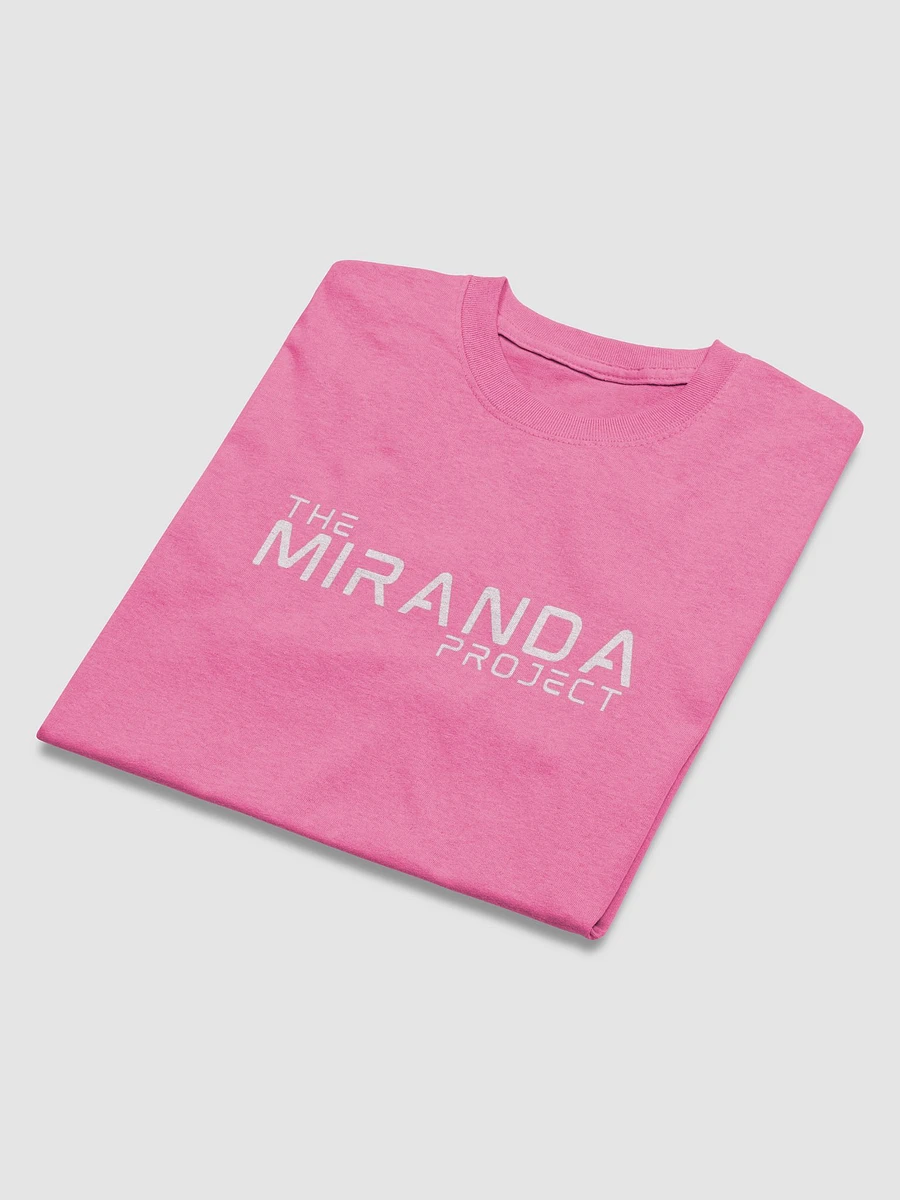The Miranda Project White Logo Women's Heavyweight Tee product image (30)