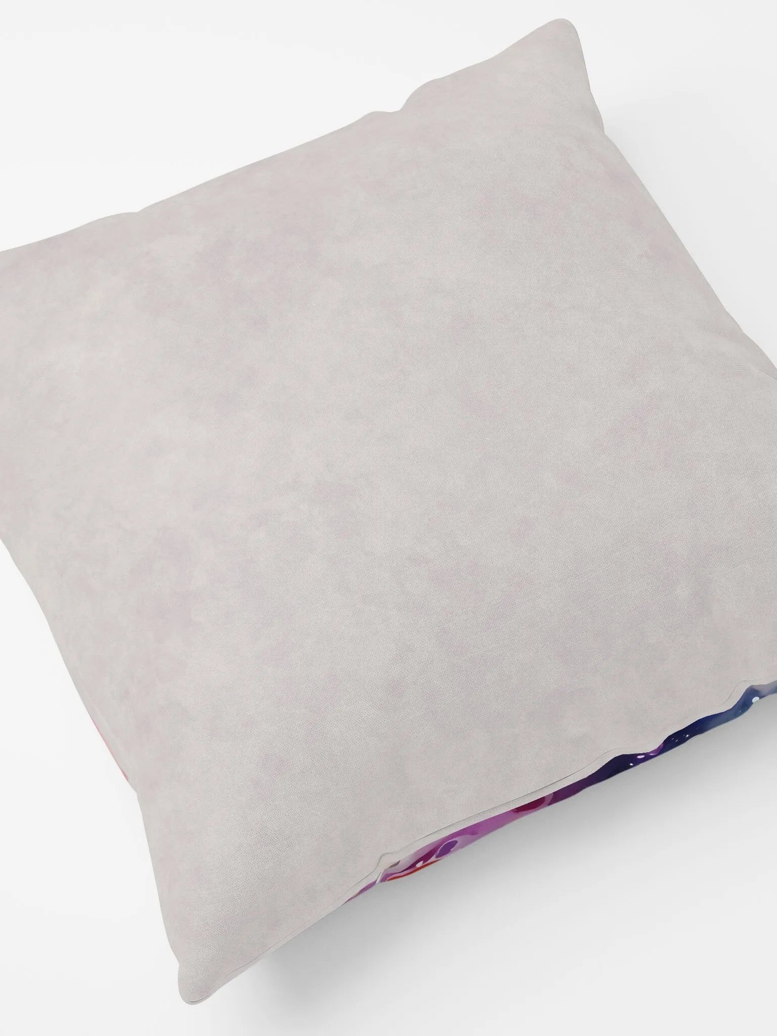 Vibrant Colors and Feline Fantasy Pillow product image (4)