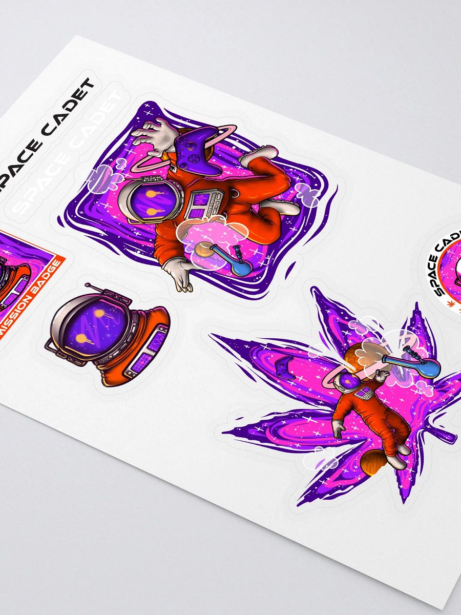 Space Cadet Sticker Pack product image (2)