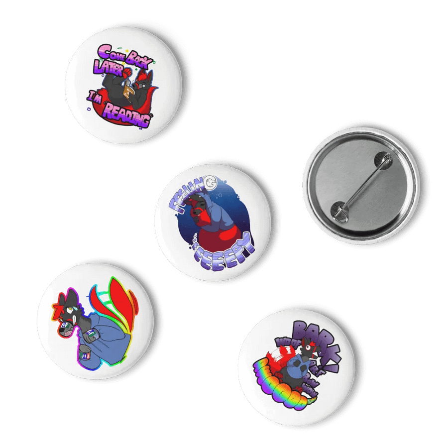 FuryTheWolf Pin Set! product image (10)