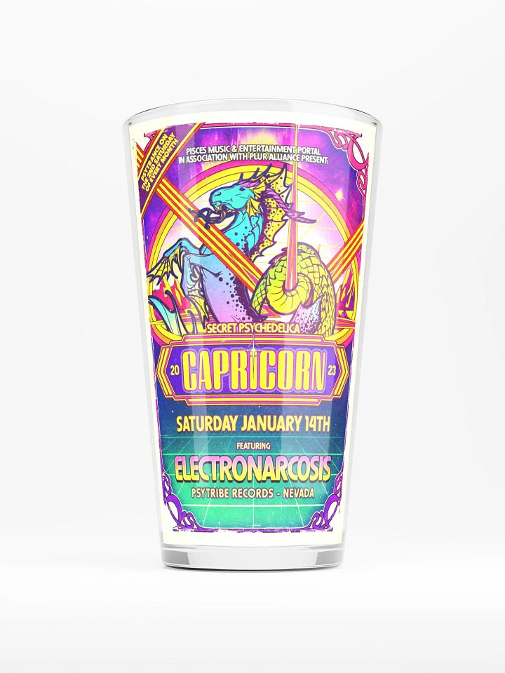 Capricorn 2023 Shaker Pint Glass product image (1)